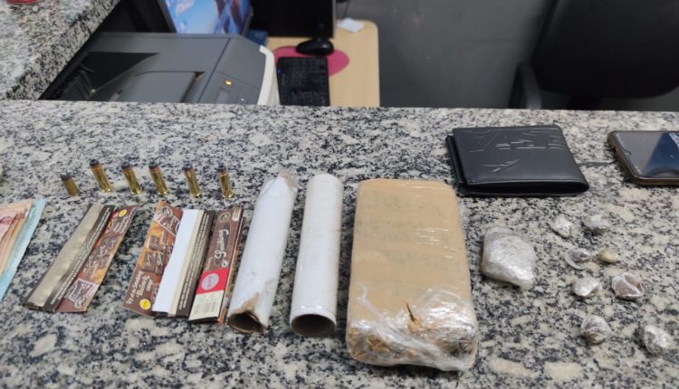 Duas pessoas são presas com drogas em Bacabal