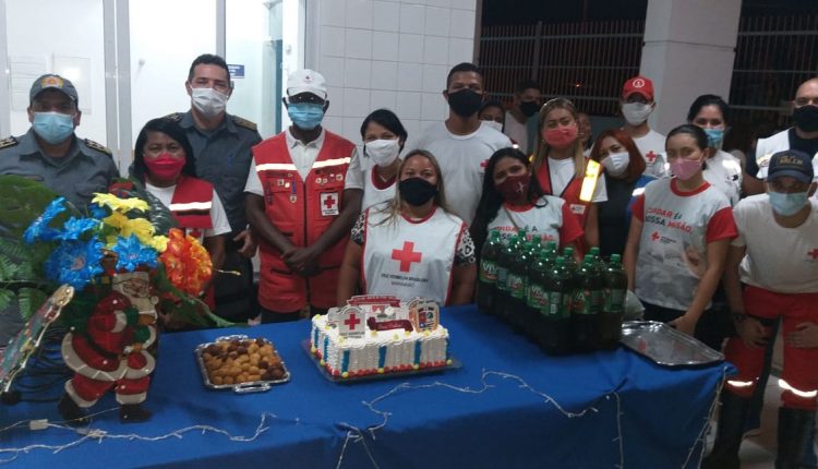 38º Batalhão de Polícia Militar e Cruz Vermelha Brasileira realizam ação social de natal