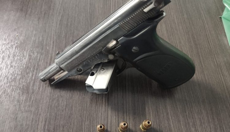 HOMEM É PRESO COM ARMA DE FOGO EM SANTA INÊS