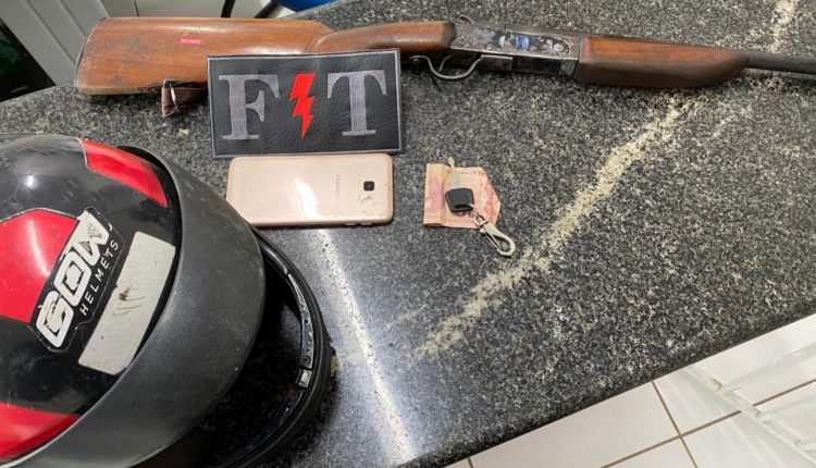 Polícia Militar prende homem com arma de fogo em Chapadinha
