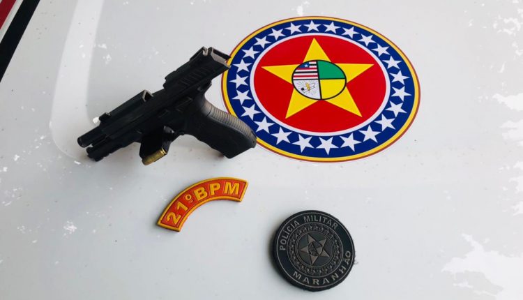 Polícia Militar apreende pistola durante Operação Fecha Quartel em São Luís