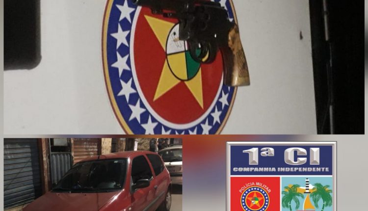 Polícia Militar apreende arma de fogo, drogas e recupera veiculo roubado em São Luis
