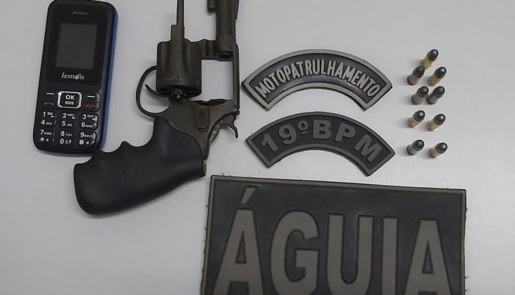 Polícia Militar apreende duas armas de fogo nas cidades de Lago da Pedra e Trizidela do Vale