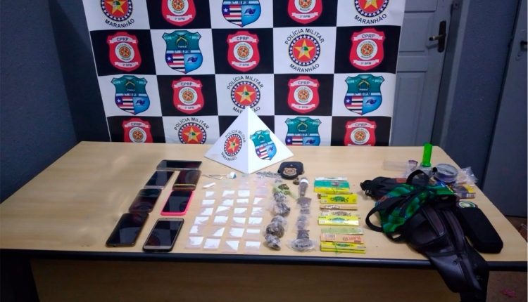 POLICIAIS MILITARES CONDUZEM 15 PESSOAS SUSPEITAS DE ENVOLVIMENTO COM O TRÁFICO DE DROGAS EM IMPERATRIZ-MA.