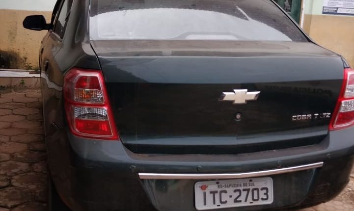 POLICIAIS MILITARES DE ITAIPAVA DO GRAJAÚ-MA RECUPERAM VEÍCULO FURTADO