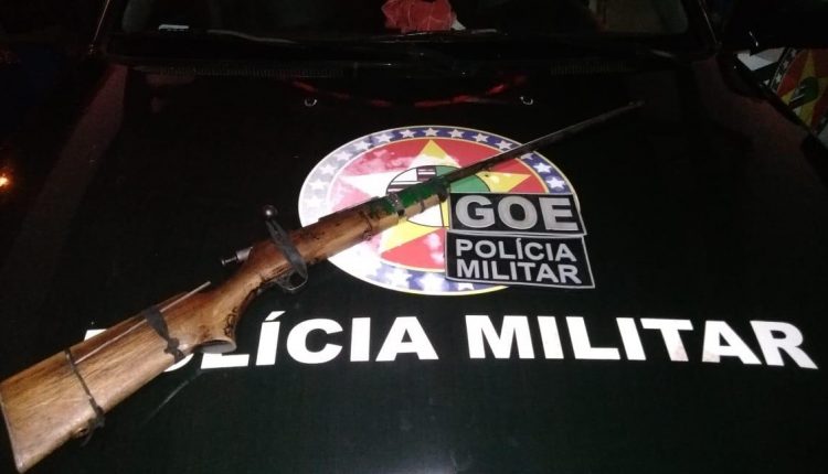Policiais Militares do 2º BPM apreendem três armas de fogo