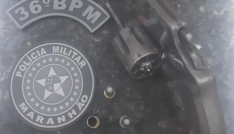 Policiais militares prendem homem por porte ilegal de arma de fogo na cidade de São João Batista