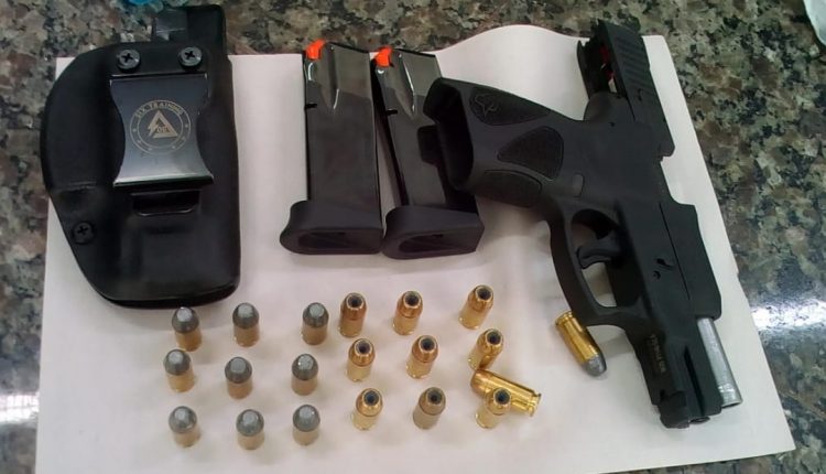 Policiais militares do 11º BPM apreendem arma de fogo