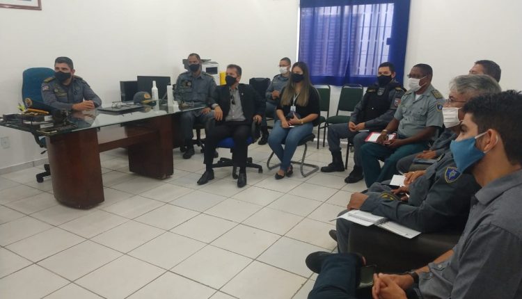 REUNIÃO ESTRATÉGICA É REALIZADA COM COMANDANTES DO CPAM SUL E EQUIPE DO CIOPS