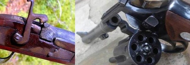 POLICIAIS MILITARES DO 15º BPM APREENDEM CINCO ARMAS NA SUA ÁREA DE ATUAÇÃO