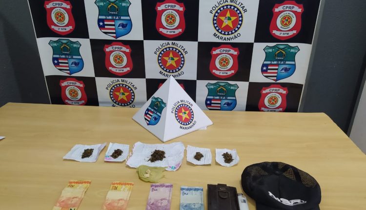 Polícia Militar prende suspeitos de tráfico e apreende drogas em Imperatriz MA