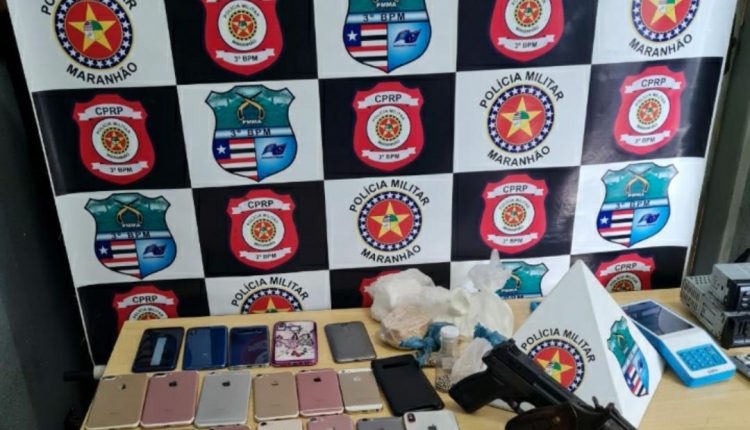 Policiais do 3º BPM e CTA prendem suspeitos de assalto com armas de fogo e drogas em Imperatriz