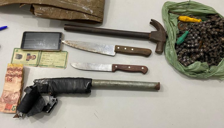 PMMA apreende arma de fogo em São Luís