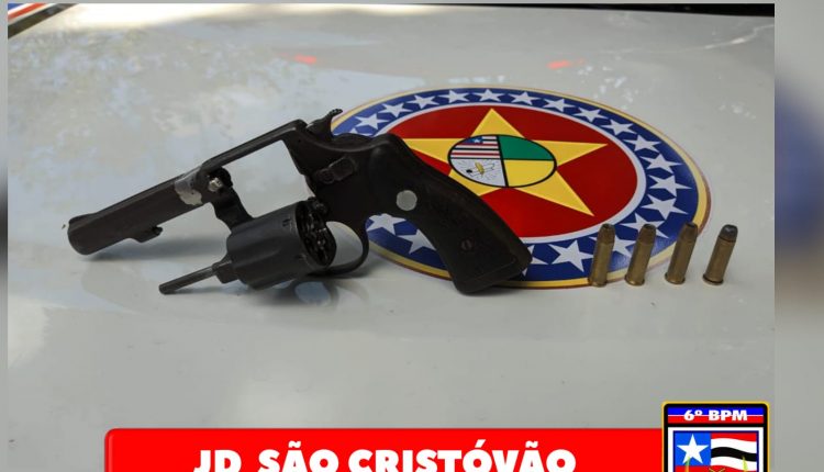 Dois indivíduos são presos por porte ilegal de arma de fogo