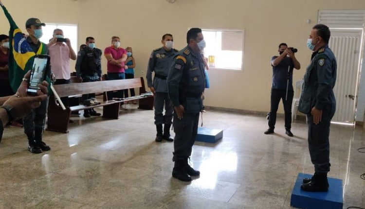 SOLENIDADE DE PASSAGEM DE COMANDO DO 23º BATALHÃO DA POLÍCIA MILITAR EM SÃO MATEUS-MA