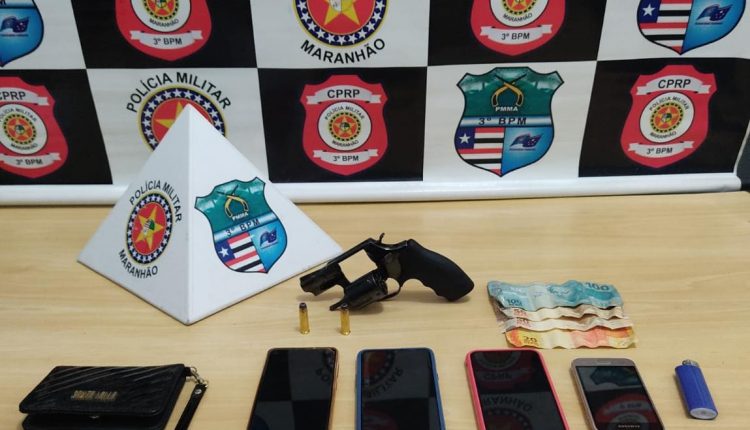 Polícia Militar apreende simulacro e arma de fogo em Imperatriz