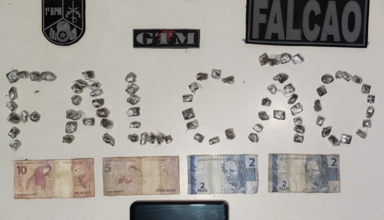 PMMA prende suspeito de trafico de drogas no bairro do Fumacê em São Luís
