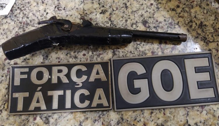 POLÍCIA MILITAR APREENDE MENOR COM ARMA DE FOGO DURANTE OPERAÇÃO BAIRRO SEGURO EM CAXIAS-MA