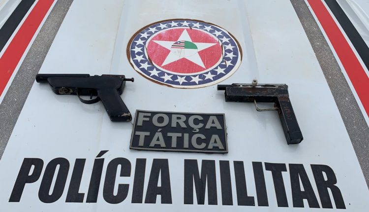 POLÍCIA MILITAR APREENDE DUAS ARMAS DE FOGO DURANTE OPERAÇÃO BAIRRO SEGURO EM CAXIAS-MA