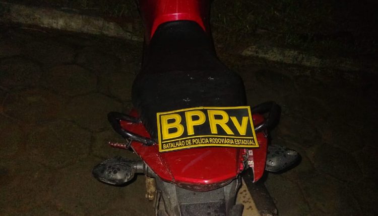 PMMA APREENDE MOTO ROUBADA NA ESTRADA DE MOCAJITUBA