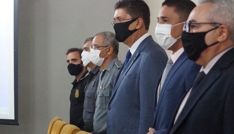 Solenidade na PMMA implanta Força Estadual Integrada de Segurança 