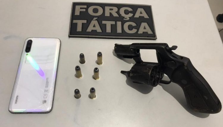 POLICIAIS MILITARES DO 19° BPM APREENDEM ARMA DE FOGO