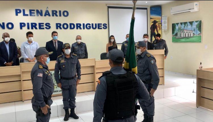 SECRETÁRIO DE SEGURANÇA E COMANDANTE GERAL DA PMMA PARTICIPAM DA SOLENIDADE DE PASSAGEM DO COMANDO DO 25º BPM