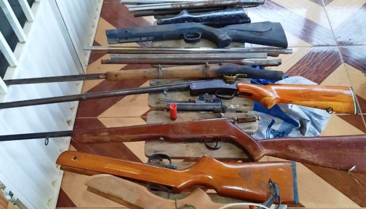 POLÍCIA MILITAR ESTOURA FABRICA CLANDESTINA DE ARMAS DE FOGO