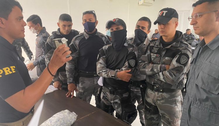 Policiais Militares de Açailândia recebem instrução de Trânsito