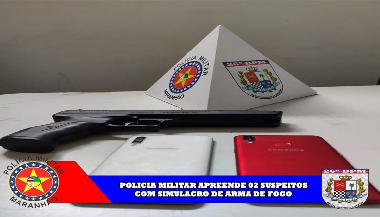 DOIS HOMENS SÃO PRESOS SUSPEITOS DE ASSALTO EM AÇAILÂNDIA