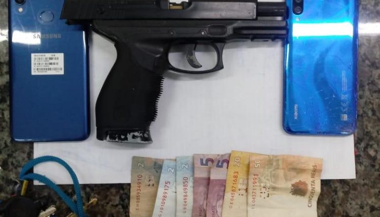 POLICIAIS MILITARES DO 11°BPM APREENDEM ARMAS E DROGAS EM TIMON