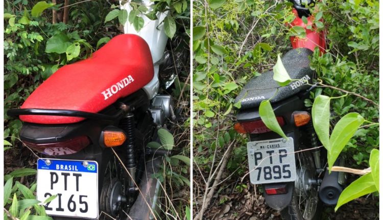 POLÍCIA MILITAR RECUPERA MOTOCICLETAS ROUBADAS EM CAXIAS-MA