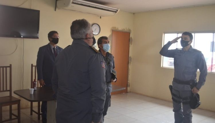 MAJOR BERRÊDO É O NOVO COMANDANTE DO 15º BATALHÃO DA CIDADE DE BACABAL, MA