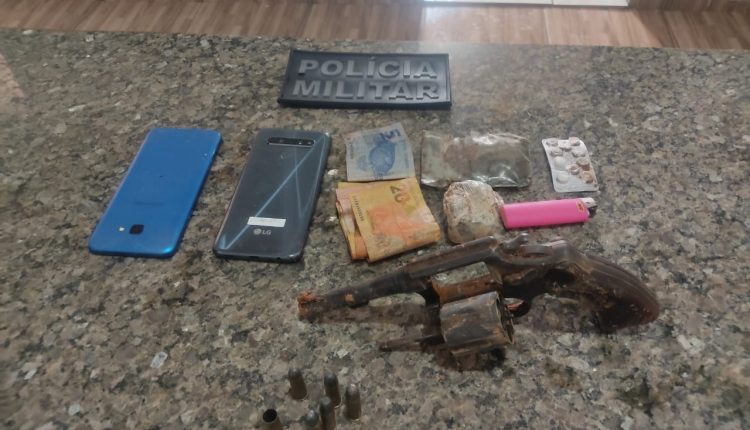 Policia militar apreende arma de fogo e recupera três motocicletas roubadas na cidade de Lagoa Grande – MA