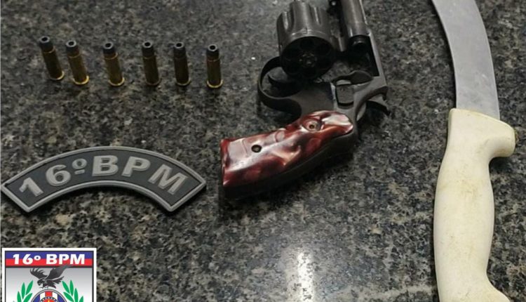 POLÍCIA MILITAR APREENDE ARMA DE FOGO EM CHAPADINHA-MA