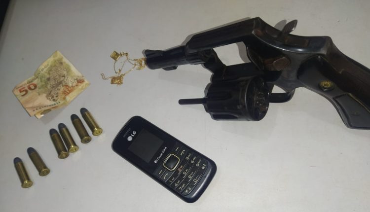 POLICIA MILITAR APREENDE ARMA DE FOGO NA CIDADE DE CANTANHEDE MA