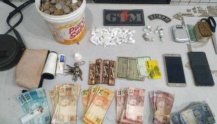 HOMENS SÃO PRESOS POR TRÁFICO DE DROGAS NO MARACANÃ