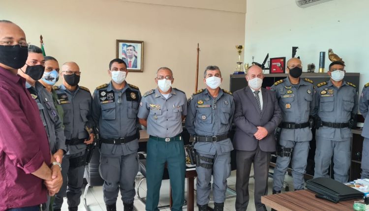 Comandante geral da PMMA reúne-se com coroneis e apresenta novo subcomandante geral