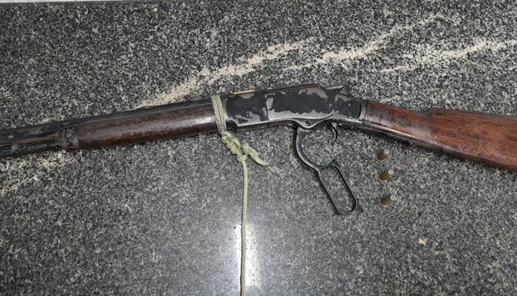 POLÍCIA MILITAR APREENDE ARMA DE FOGO NA ZONA RUAL DE CHAPADINHA-MA