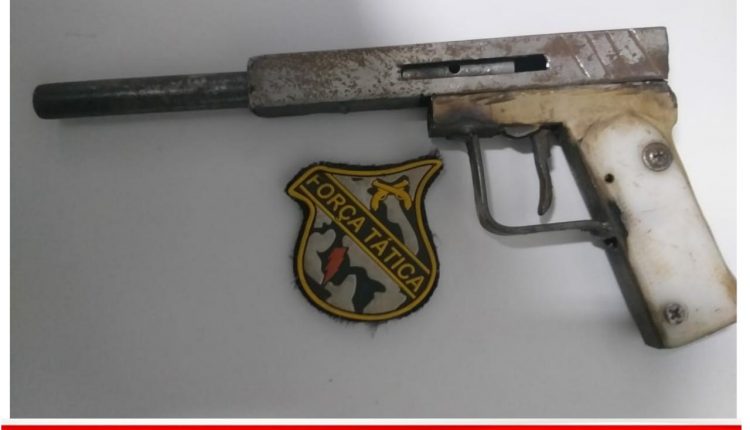HOMEM É PRESO COM ARMA DE FOGO EM BALSAS-MA