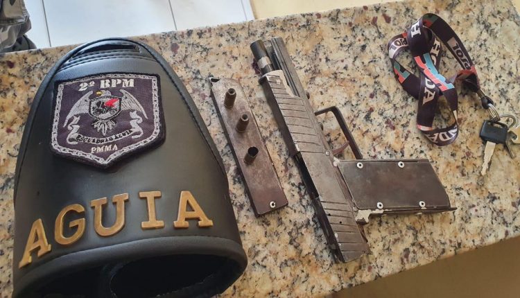 Polícia Militar apreende duas armas de fogo em Caxias