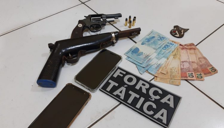 POLICIA MILITAR APREENDE DUAS ARMAS DE FOGO EM CAXIAS-MA