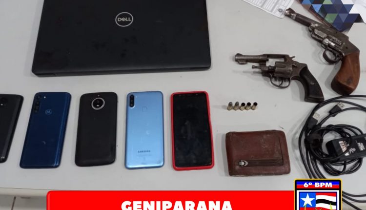 Polícia Militar prende assaltantes com duas armas de fogo em São Luís