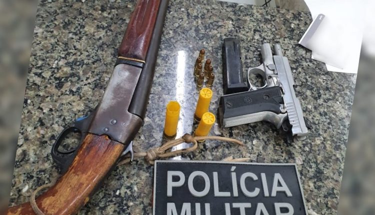 Polícia Militar apreende duas armas de fogo em Parnarama-MA