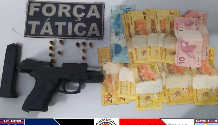 PMMA apreende pistola e munições no bairro São Francisco, em Codó-MA