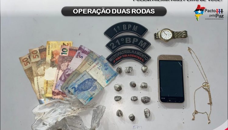 Operação da Polícia Militar apreende entorpecentes na Vila Shalon