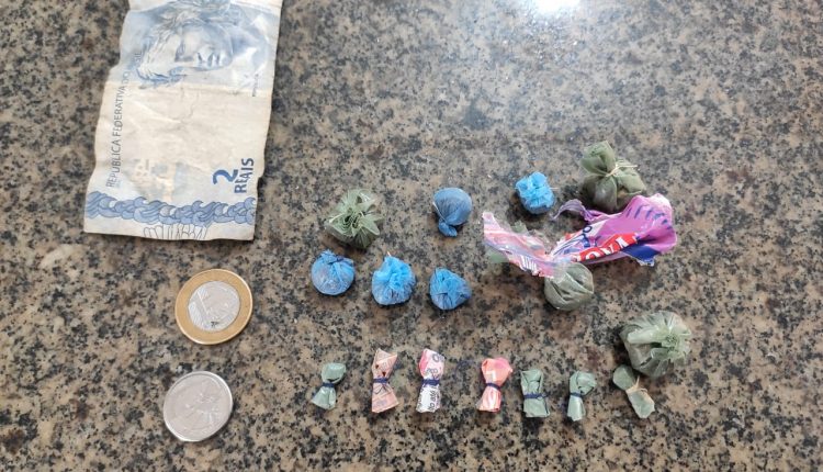 Policiais militares apreendem entorpecentes em Vargem Grande