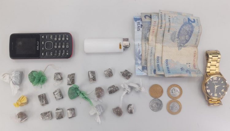 Policiais Militares apreendem entorpecentes na Avenida dos Expedicionários