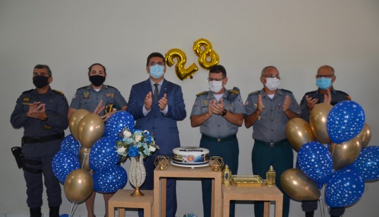 Solenidade alusiva ao 28º aniversário da Academia de Polícia Militar “Gonçalves Dias”