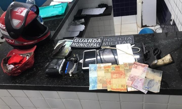 Operação conjunta do 36° BPM e Guarda Municipal prende homem por porte ilegal de arma de fogo em Viana